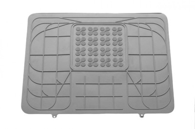 Covoras Auto Tunel Median Piesa A -V- A Gri 42 x 52,5 cm - Ajustabil foto