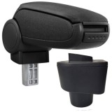 Cotieră pentru Nissan Almera (09.2011-) negru material textil (Cotieră)