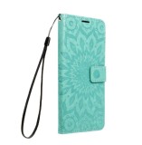 Husa Flip Carte Oppo Reno 14 / 14F Mezzo Book mandala green