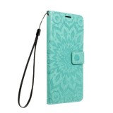 Husa Flip Carte Oppo Reno 14 / 14F Mezzo Book mandala green