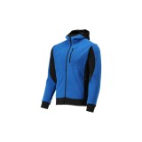 Jacheta fleece cu gluga sarna albastra m Yato YT-79161