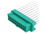 Conector HARWIN mufă mamă 6 pini 2A 450V drept pentru cablu-PCB