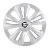 Set 4 Capace Roti Terra Gri R14, pentru Seat, Autohelix MSA