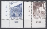 Feroe 1987 - EUROPA - Arhitectură modernă, MNH