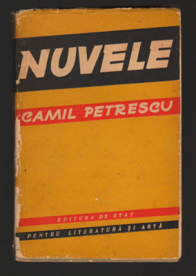 C10487 - NUVELE - CAMIL PETRESCU foto