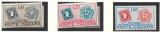 Italia 1951 Mi 845/47 MNH - 100 de ani de timbre, Nestampilat