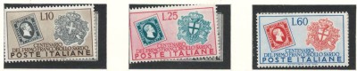 Italia 1951 Mi 845/47 MNH - 100 de ani de timbre foto