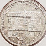 512 Germania 10 mark 1993 Potsdam - F - km 180 argint