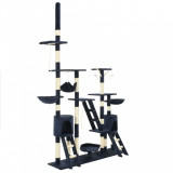Cumpara ieftin Ansamblu pisici, stalpi de sisal, 230-250 cm albastru