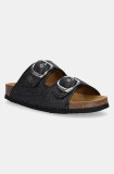 Scholl papuci NOELLE femei, culoarea negru, F322411004