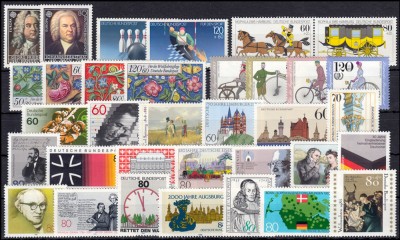 C2528 - Germania 1985 anul complet,timbre nestampilate MNH foto