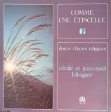 Disc vinil, LP. COMME UNE ETINCELLE. DOUZE CHANTS RELIGIEUX-Cecile et jean-noel klinguer-243189