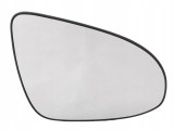 Geam oglinda exterioara cu suport fixare Toyota Aygo, 06.2014-; Citroen C1, 06.2014-; Peugeot 108, 06.2014-, Dreapta, incalzita; geam convex; cromat
