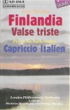 Jean Sibelius - Pyotr Ilyich Tchaikovsky / London Philharmonic Orchestra - Finlandia / Valse Triste / Capriccio Italien, Caseta audio