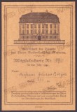 1828 - SIBIU, Brukenthal Museum, Romania - old invitation postcard - used - 1931