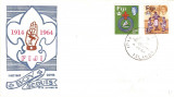 FIJI ISLANDS SCOUTING BOY SCOUTS JUBILEU 1914-1964 FDC, America Centrala si de Sud, Organizatii internationale