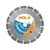 Disc diamantat beton Turbo GOLZ LT 30-125, 125mm