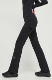 Adidas by Stella McCartney pantaloni de antrenament culoarea negru, uni IN3650