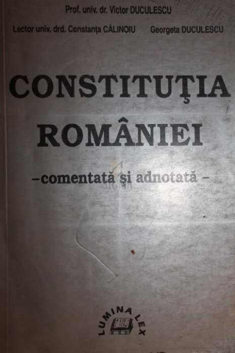 CONSTITUTIA ROMANIEI