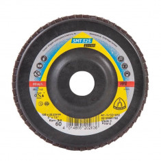 Disc Lamelar KLINGSPOR SMT 325 Extra GER P60, 125x22 mm, pentru Otel, Discuri Lamelare, KLINGSPOR Discuri Lamelare, Discuri si Accesorii Polizoare, Ma