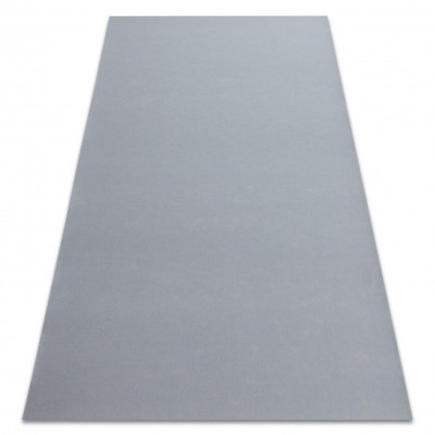 Covor anti-alunecare RUMBA o singură culoare gri, 100x100 cm foto
