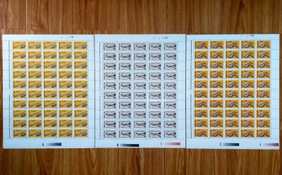 RO 2003 LP 1619 &amp;quot;Instrumente muzicale populare&amp;quot; ,serie coli complete de 50, MNH foto