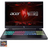 Laptop Gaming Acer Nitro 16 AN16-41 cu procesor AMD Ryzen&trade; 7 7735HS pana la 4.75 GHz, 16, WUXGA, IPS, 165Hz, 16GB, 512GB SSD, NVIDIA&reg; GeForce RTX&trade; 405