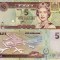 FIJI 5 dollars 2002 UNC!!!