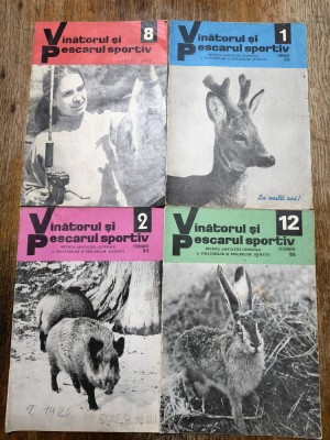 Lot 12 Reviste Vanatorul si pescarul sportiv / R1P1P foto