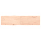 Cumpara ieftin Blat masă 160x40x(2-6) cm lemn stejar netratat contur organic