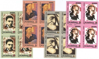 Romania 2003 - Personalități II, serie neuzata de 4 foto