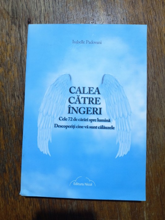 Calea catre ingeri, Cele 72 de carari spre lumina... - Isabelle Padovani / R8P1F