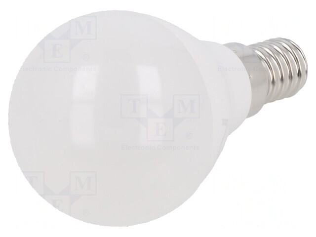 Lampă LED E14 6W Alb Rece 6400K