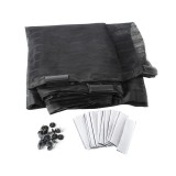 Cumpara ieftin Perdea Magnetica Anti Insecte Magic Mesh, 100x210cm, Inchidere Automata, Montaj Usor, Neagra