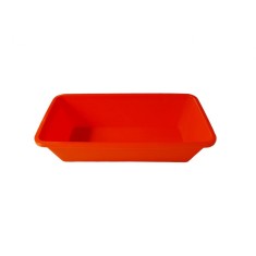 Forma silicon, Pentru chec, Portocaliu, 21 cm, 347COF
