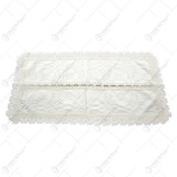 Fata de masa artizanat din bumbac 45&times;25 CM Crem