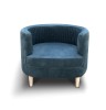 Fotoliu Modern Perla eScaun, Transport Gratuit, Living, 83x64x75 cm, Lemn Fag, Rezistent, Confortabil, Montat