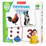 Cumpara ieftin THE LEARNING JOURNEY - PUZZLE DOMINO ANIMALE DE LA FERMA