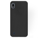 Husa Samsung Galaxy A10, A105 - Silicon Slim, Neagra, ALC MOBILE