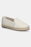 Emu Australia espadrile Mentone culoarea bej, W13171 Natural