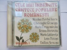Cele mai indragite c&acirc;ntece populare rom&acirc;nești Vol1