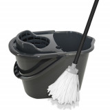 Set mop cu găleată pătrată de 10 litri - YORK - Clean House