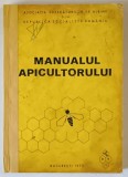 MANUALUL APICULTORULUI , de V. ALEXANDRU ...I. RUSU , 1975 , PREZINTA PETE SI URME DE UZURA * COTOR REFACUT