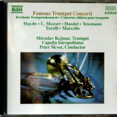 Famous Trumpet Concerti - Haydn, Mozart, Handel, Telemann, Torelli ( CD )