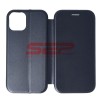 Husa Flip Round Apple iPhone 12 mini Midnight Blue - Protectie Premium