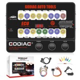 Tester Protocol GODIAG GT100 OBD II Break Out Box, interfata conexiune ECU, monitorizare tensiune, extensie diagnoza si alimentare la schimbarea bater