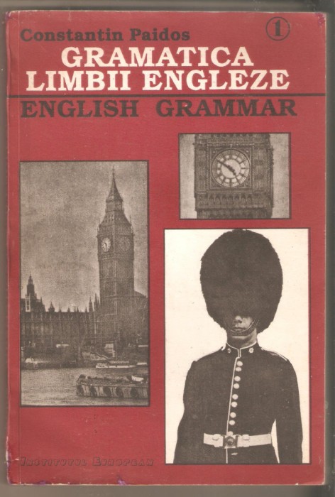 Constantin Paidos-Gramatica limbii engleze