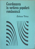 COORDONAREA IN VORBIREA POPULARA ROMANEASCA-SABINA TEIUS