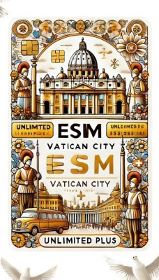 eSIM Vatican City, Unlimited Plus, 30 Days foto