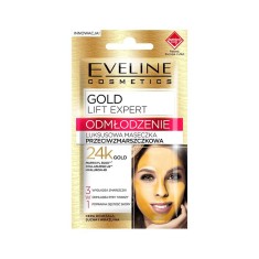 Eveline Gold Lift Expert Masca de față antirid Masca de față antirid cu aur 7 ml